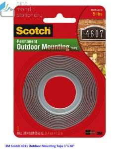 Katalog 3M Scotch harga murah & terjangkau, Image ATK Sekolah SIPLAH 3M Scotch 4011 Outdoor Mounting Tape 1 inchx 60 inch harga normal 47500 di Distributor ATK Bina Mandiri Stationery