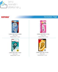Foto perlengkapan kantor Correction Tapes katalog murah Kenko