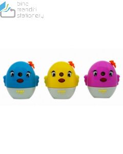 Contoh atk Kenko Sharpener F-2CK Serutan Rautan Pensil Putar dan gambarnya