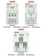 Toko Atk Grosir Bina Mandiri Stationery Jual Gantungan Kait Tempel di Dinding merk Joyko Adhesive Hook serial ADHK