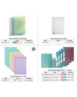 Toko Atk Grosir Bina Mandiri Stationery Jual Map Berkas File Plastik Transparan Clear Sleeves (Map L) di Toko Perlengkapan Kantor Murah