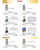 Toko Atk Grosir Bina Mandiri Stationery Jual Stempel Kantor/Toko Tanggal - Date Stamp Keterangan Lunas Received Paid