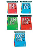 index Pemisah / Divider untuk Binder Note A5-B5 (5/8/10/12 tab warna)
