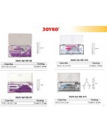 Toko Atk Grosir Bina Mandiri Stationery Jual Harga ATK Sekolah Jangka Joyko Math Set Lengkap Plus Penggaris & Busur Derajat