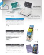 Foto Akrilik display pajangan brosur promosi Bantex 8859 Business Card Dispenser merek Bantex
